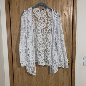 White Lace kimono